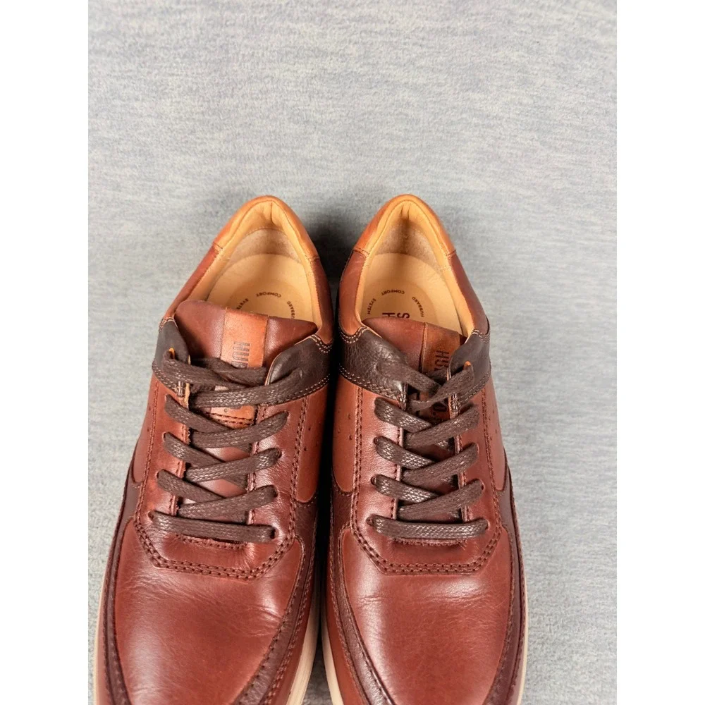 Samuel Hubbard Olema Sneaker Mens 7.5 M Brown Antique Leather Sneakers Lace-Up